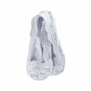 Women's Weekend Lacey Footsie Socks: LT_GREY_061