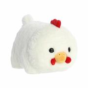 Spudster Claire Chicken Plush Toy: WHITE