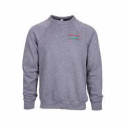 Mast Store Outfitters Embroidered Crew Sweatshirt: DEEP_HEATHER