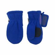 Kids' EZ-On Fleece Mittens: ROYAL