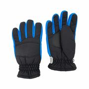 Kids' Arctic Edge Insulated Ski Gloves: BLK_TURQ