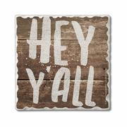 South Sayings Single Coaster: HEY_YALL