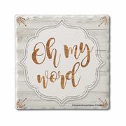 South Sayings Single Coaster: WORD