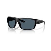 Fly Line 580P Sunglasses - Polarized Plastic: MATTE_BLK4GRAY