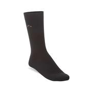 Cotton Ribbed Socks: BLACK