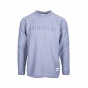 Asheville Lauren Cord Long Sleeve Pullover: GRANITE