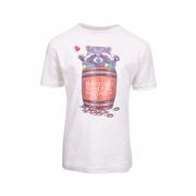 Kids' Mast General Store Candy Barrel Raccoon Short Sleeve T-Shirt: SOFT_BEIGE