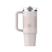 Quencher ProTour Flip Straw Tumbler - 30 Ounce: ROSE_QRTZ_FADE