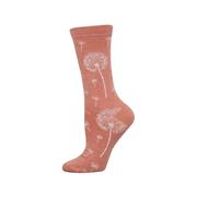 Women's Dandelion Dreams Bamboo Socks: ORANGE