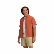 Men's Desert Pucker Dry Short Sleeve Shirt: BAKED_CLAY