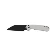 Large Pyrite-Light Folding Knife: BLK2GRAY_FRN