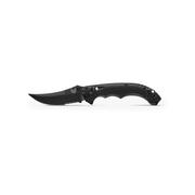 865SBK Mini Bedlam Scimitar Knife: BLACK_G10
