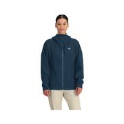 Women's Stratoburst Stretch Rain Jacket: CENOTE_2650