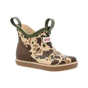 Youth Ankle Deck Boots: BROWN_DUCKCAMO