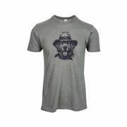 Asheville Outsider Dog Short Sleeve T-Shirt: GRAY