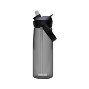 Thrive Flip Straw Water Bottle - 25 Ounce: CHARCOAL