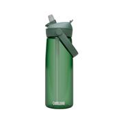 Thrive Flip Straw Water Bottle - 25 Ounce: FOREST_GREEN