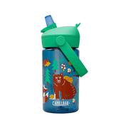 Kids' Thrive Flip Straw 14-Ounce Bottle with Tritan Renew: FRIENDLY_FOREST