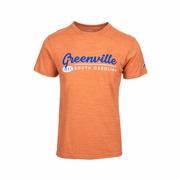 Greenville Sweet Retreat Short Sleeve T-Shirt: HTR_BURNT_ORANGE