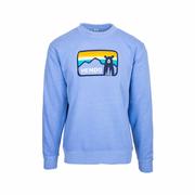 Hendo Bear Crewneck Sweatshirt: PIGMENT_LTBLUE