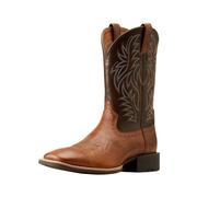 Ariat Men's Sport Wide Square Toe Cowboy Boots: PEANUT_BUTTER