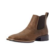 Ariat Men's Booker Ultra Western Boots: DISTRESSED_TAN