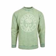 Green Street Greenville Penciled Palm Moon Crew Neck Sweatshirt: CB_MOSS