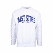 Mast Store Cross Grain Crew Neck Sweatshirt: ASH