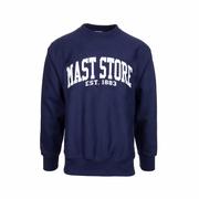 Mast Store Cross Grain Crew Neck Sweatshirt: NAVY