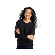L.L.Bean Women's Pima Cotton Long Sleeve T-Shirt: BLACK