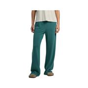 Women's Bamboo Lightweight Fleece Wide Leg Pants: SEA_PINE
