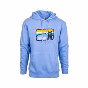 Boone The Bear Hoodie: BLUE