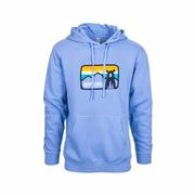 Waynesville The Bear Hoodie: BLUE