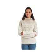 Women's Mandari Mock Neck Sweater: PEETHO_101