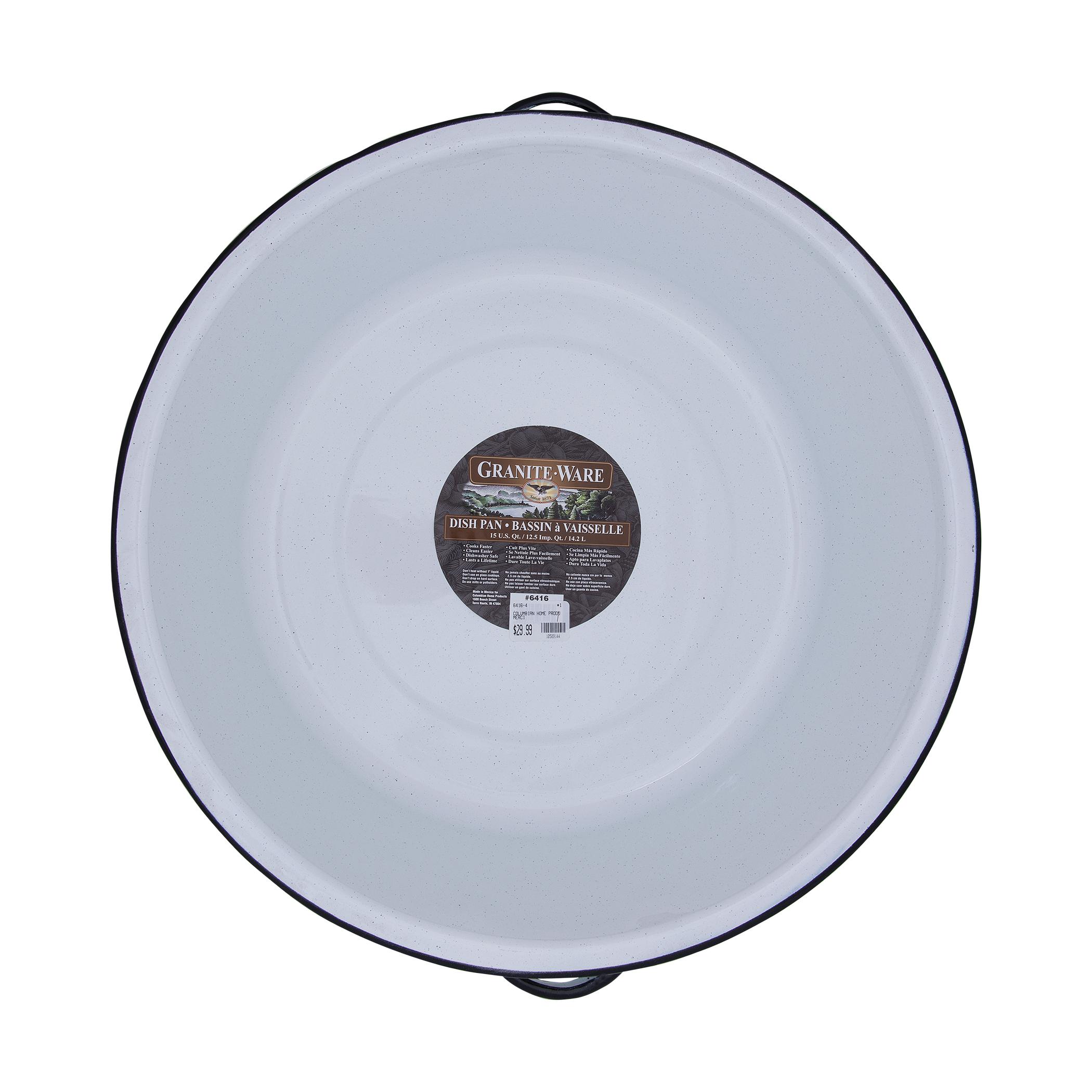 Mast General Store Enamel Dish Pan 15 Quart