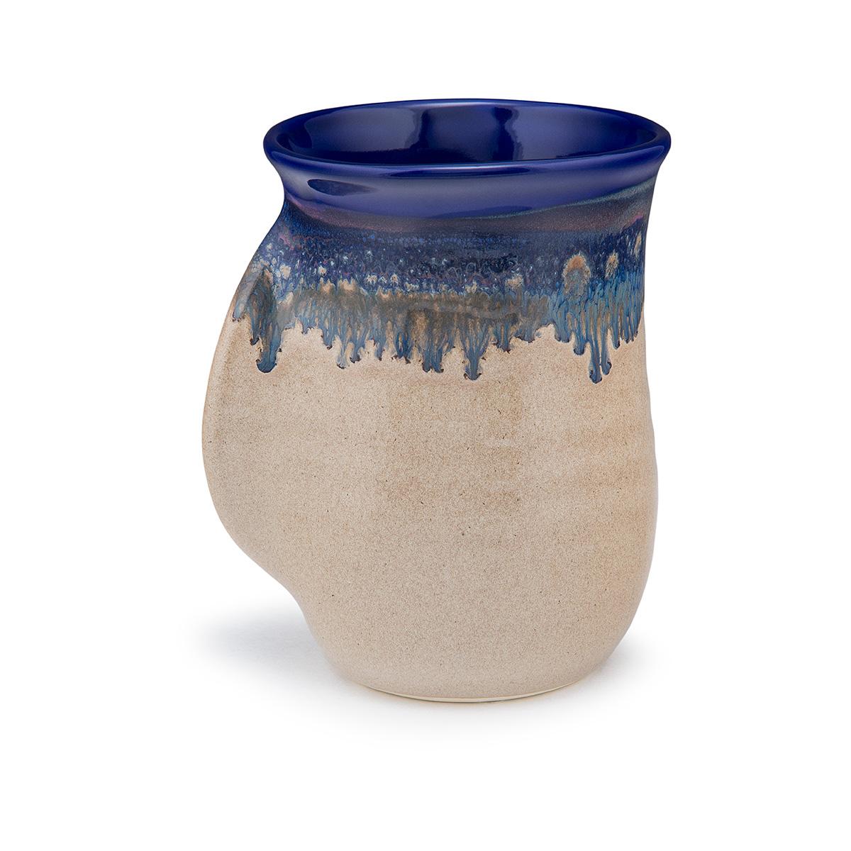 Brown Glaze Small Crock Vase Primitive - Ruby Lane