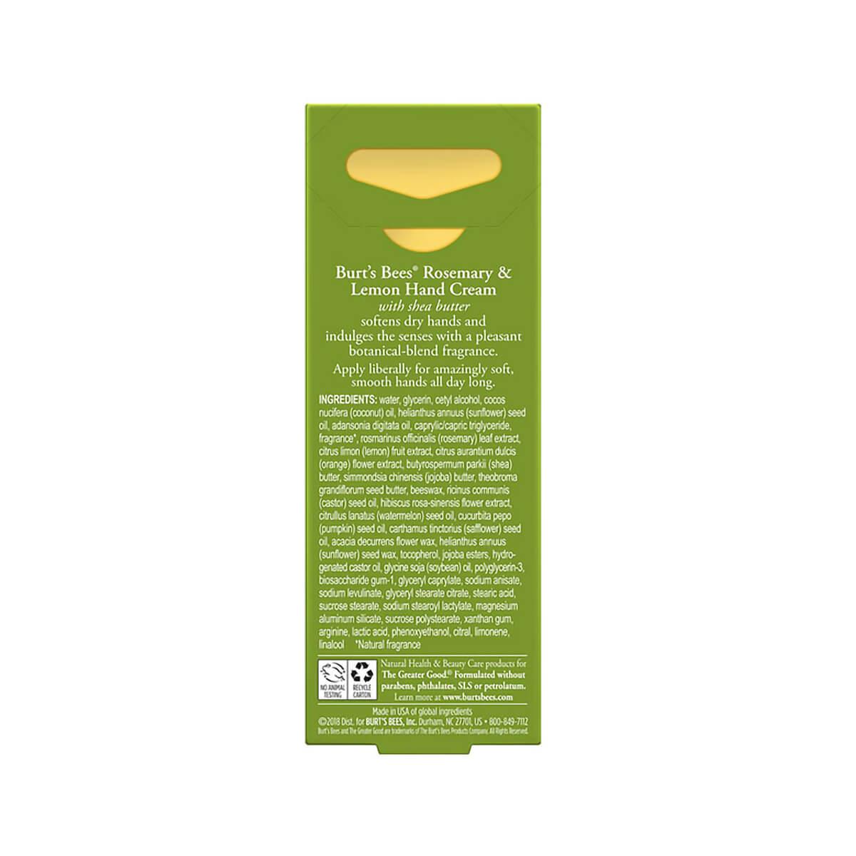 Rosemary & Lemon Hand Cream