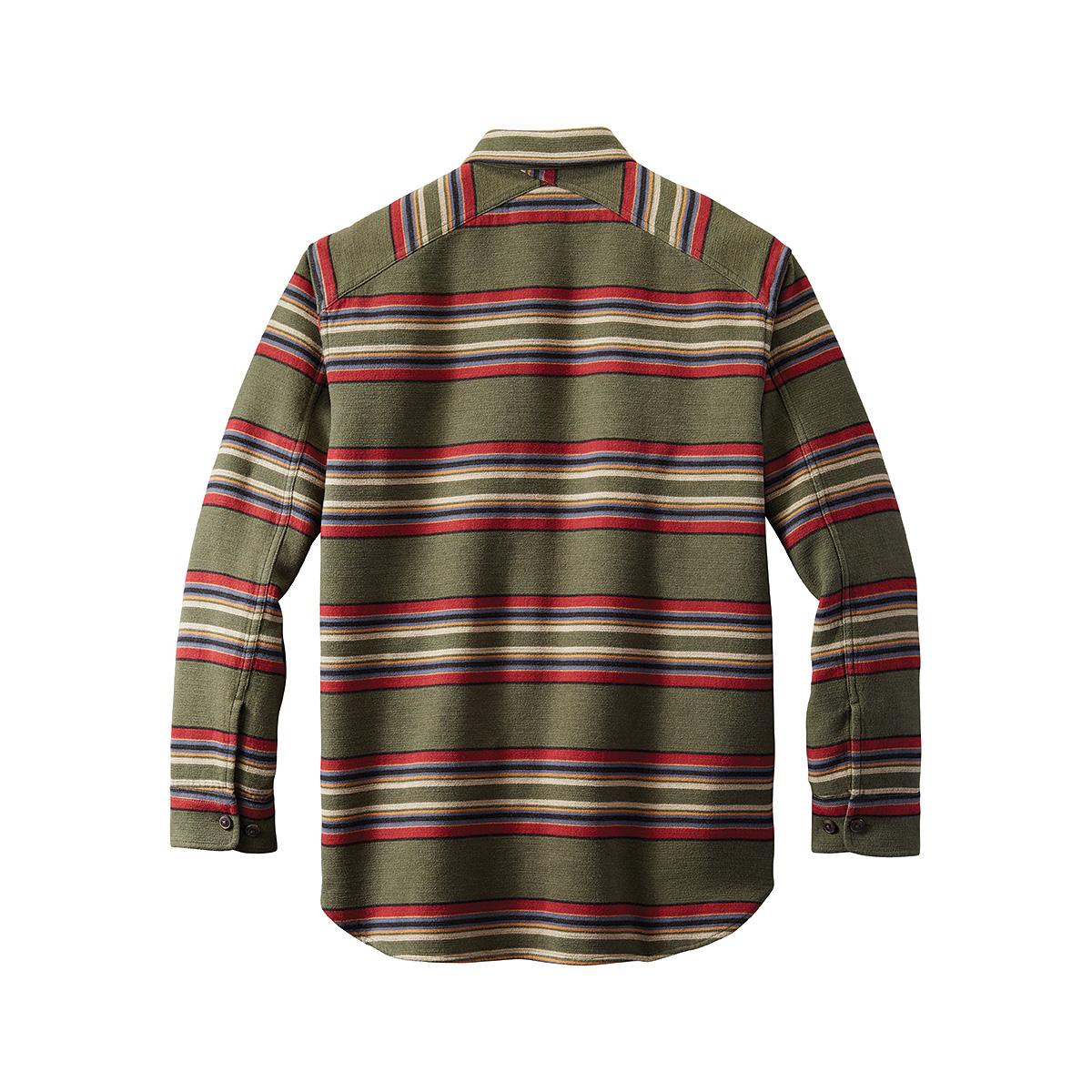 PENDLETON Men's Blanket Stripe Plush Chamois Shirt