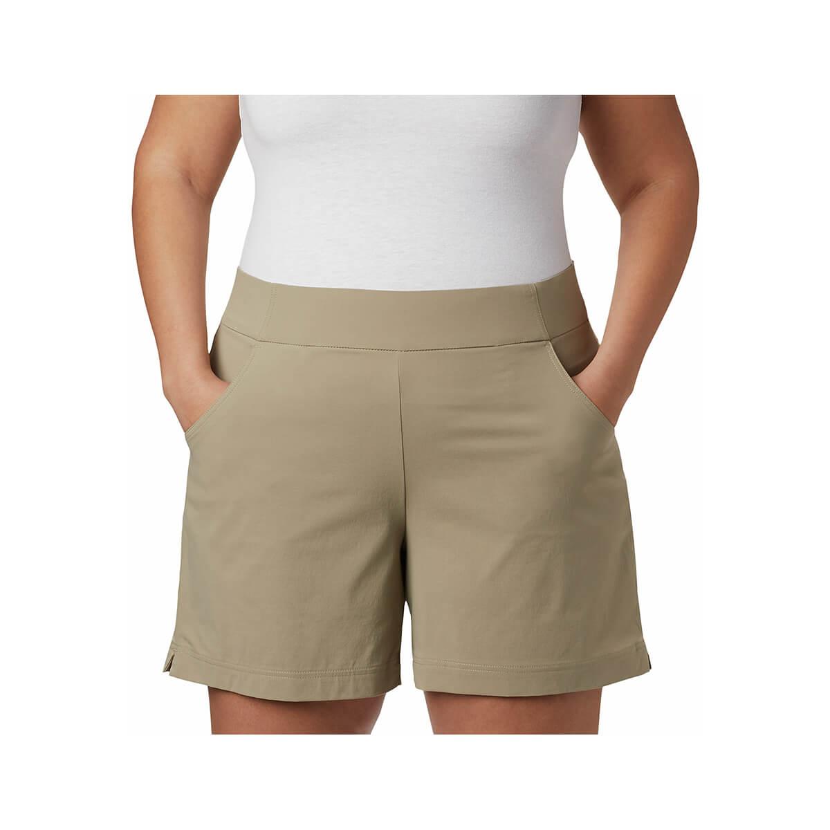 COLUMBIA Women's Anytime Casual Shorts 6 Inch Curvy