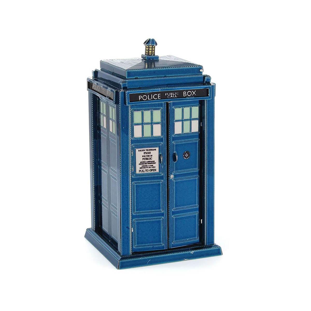 Details about   Fascinations Metal Earth Doctor Who Tardis 3D Laser Cut Steel Model Kit MMS400M 