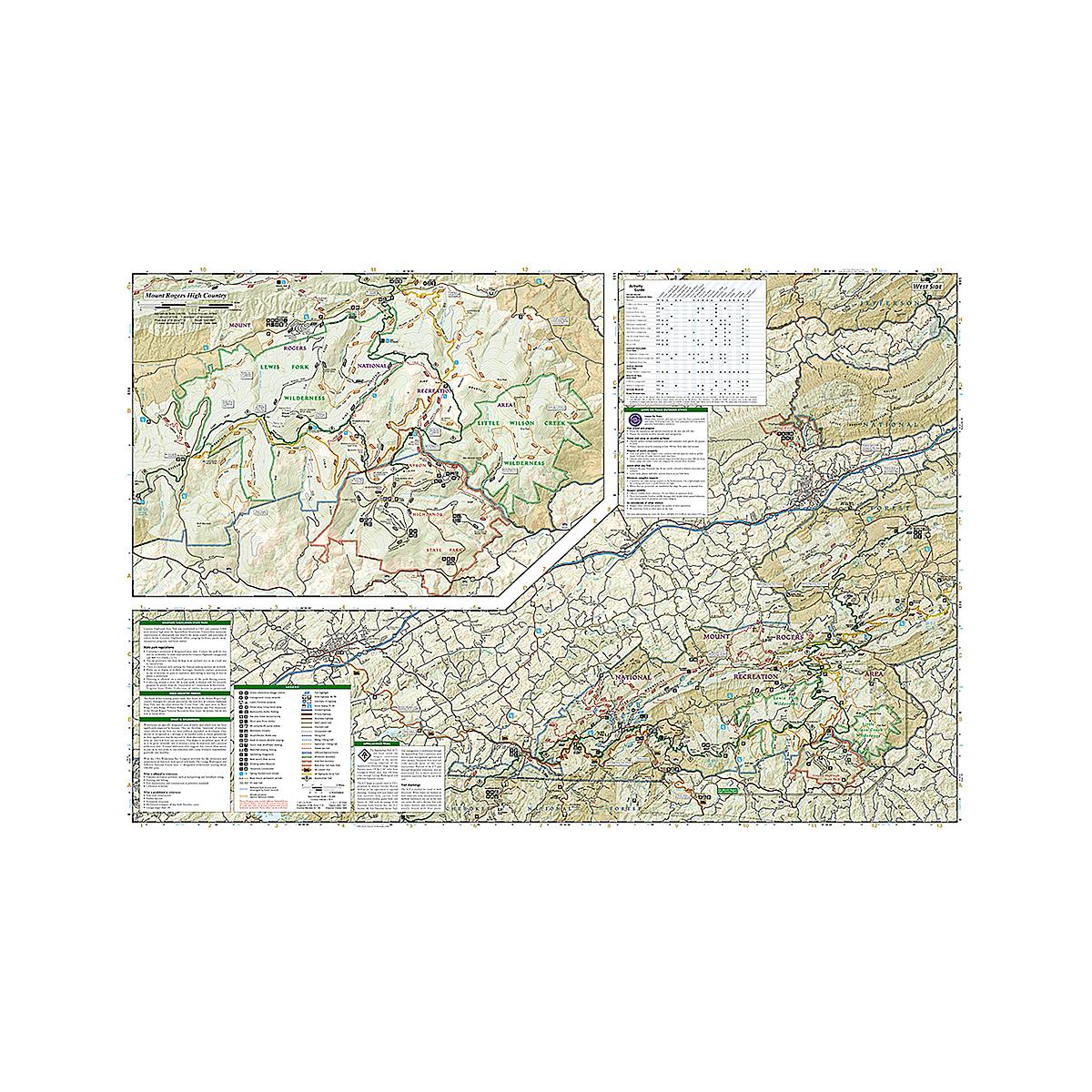 NATIONAL GEOGRAPHIC National Geographic Trails Illustrated Map Mount