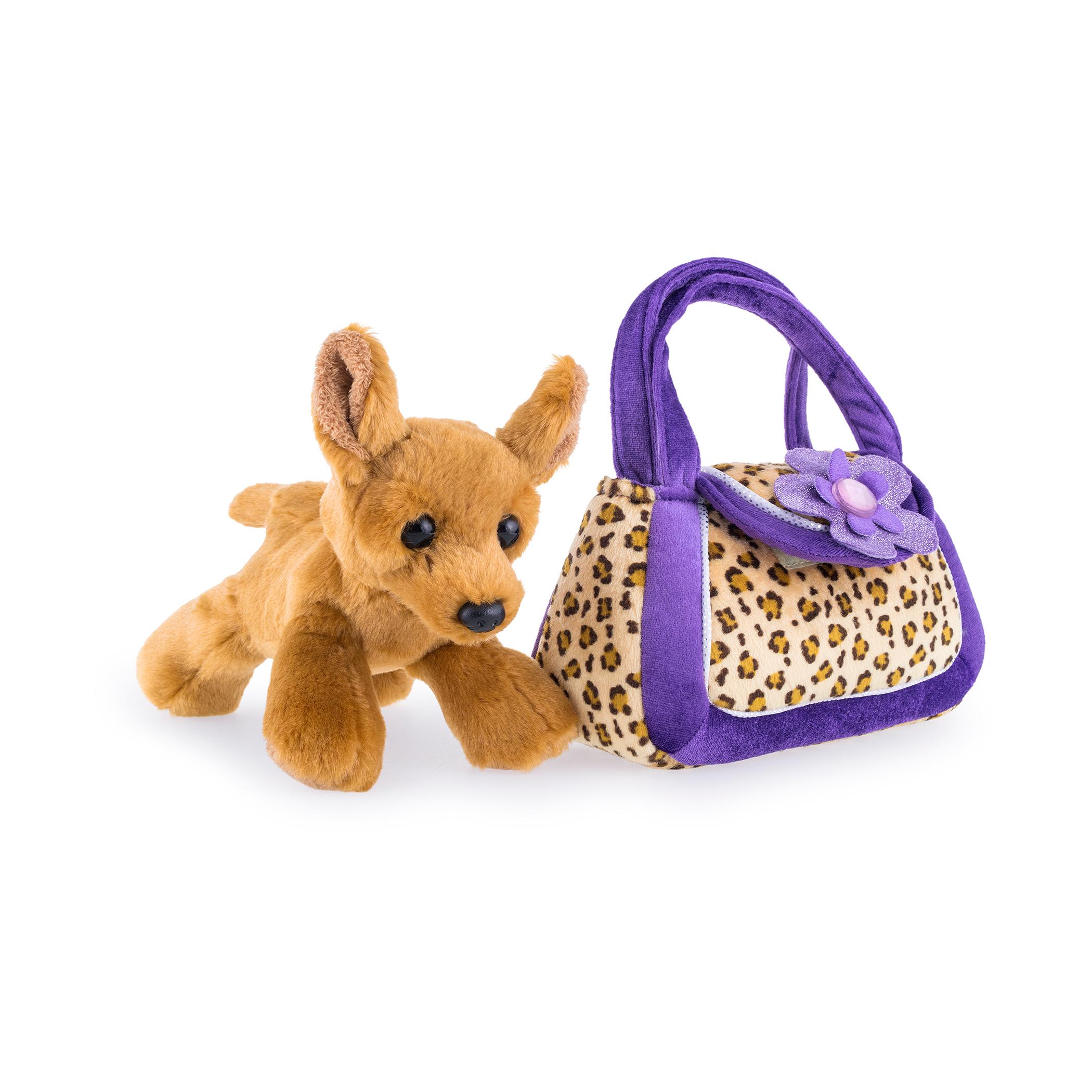 Mast General Store Fancy Leopard Printed Pet Carrier